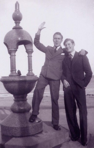Peter Jones and Don Goode - last term 1944 or first term 1945